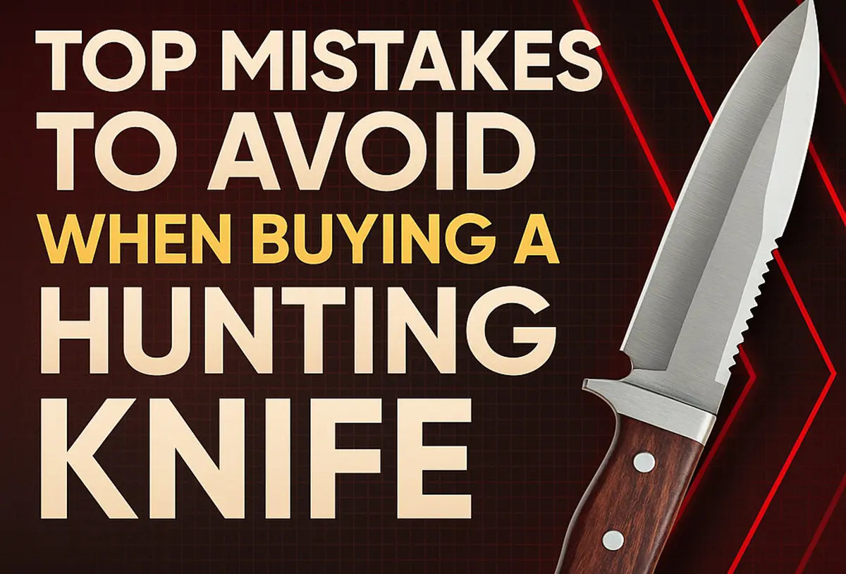 Top Mistakes to Avoid When Buying a Hunting Knife - Unique Blades Runner