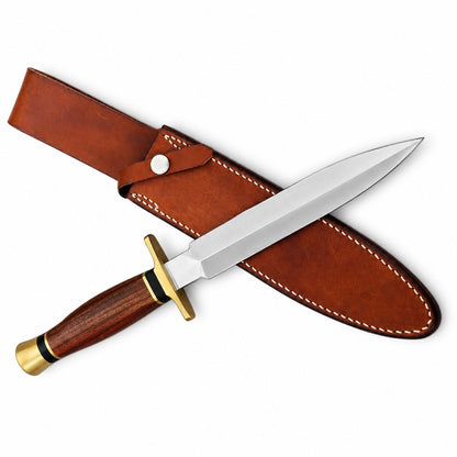 Vintage Ralph Bone Knife Model B Stiletto circa 1981 double-edged blade Unique Blades Runner