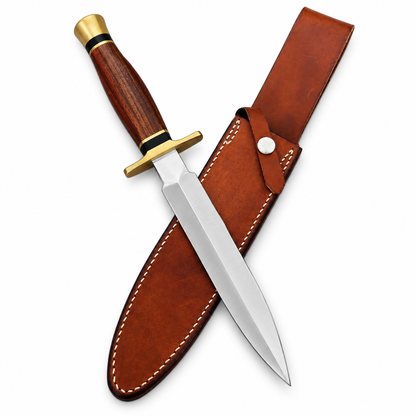 Vintage Ralph Bone Knife Model B Stiletto circa 1981 double-edged blade Unique Blades Runner