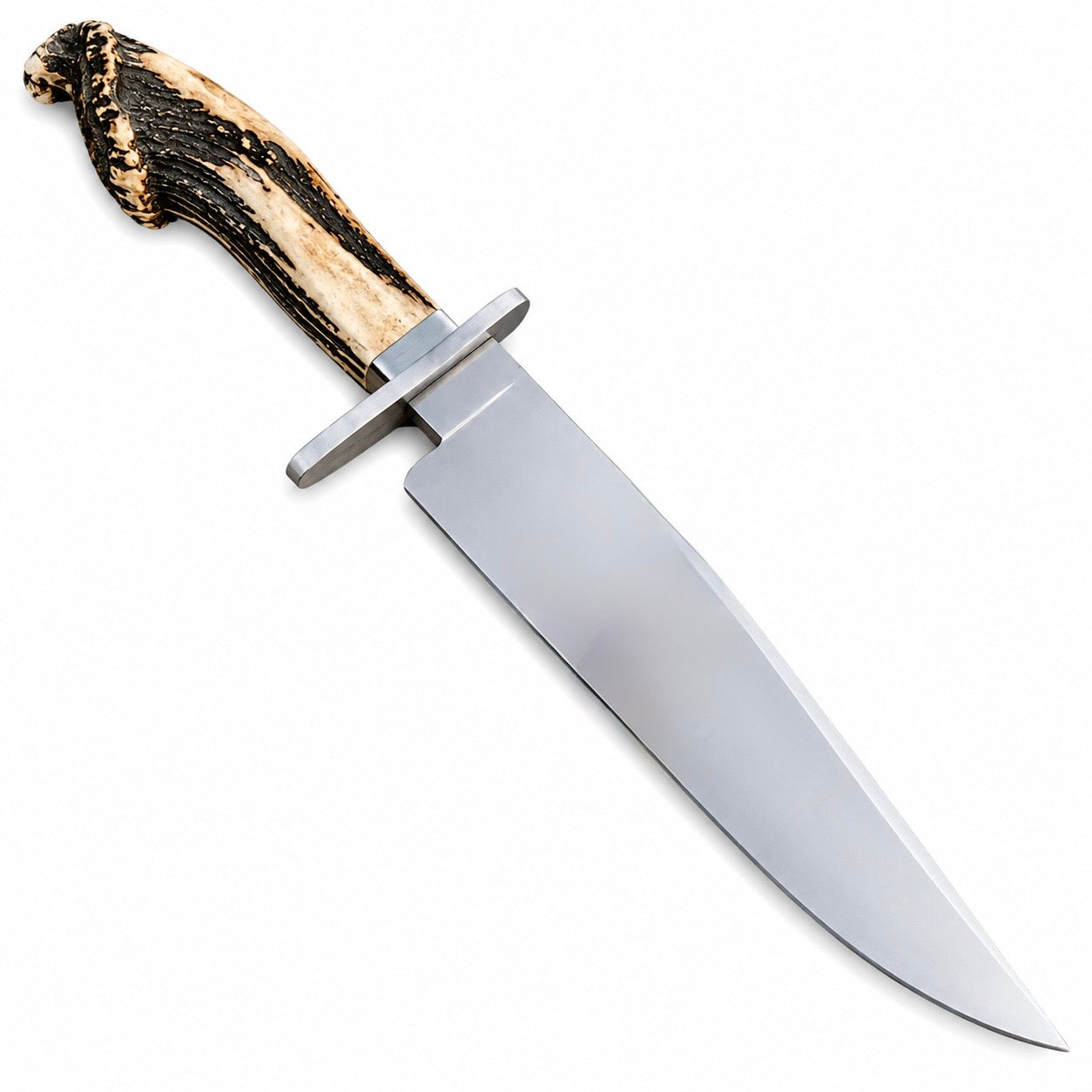 Handmade Bowie Knife - D2 Blade With Stag Horn Handle Unique Blades Runner