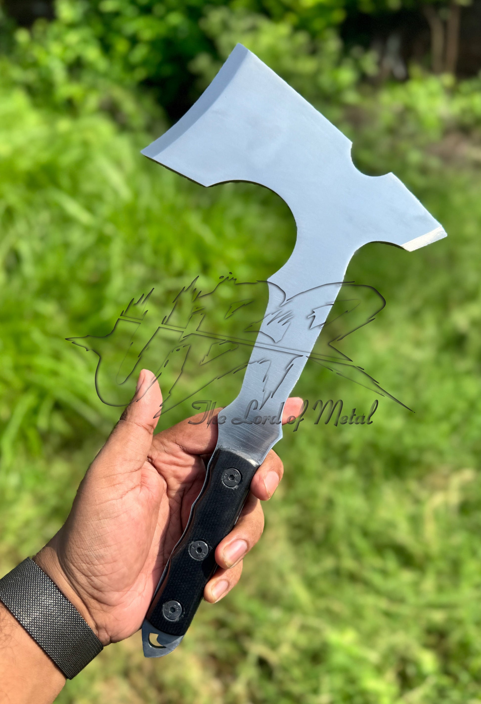 Throwing Axe – Full Tang High Carbon Steel Tactical Hatchet with Sheath Unique Blades Runner