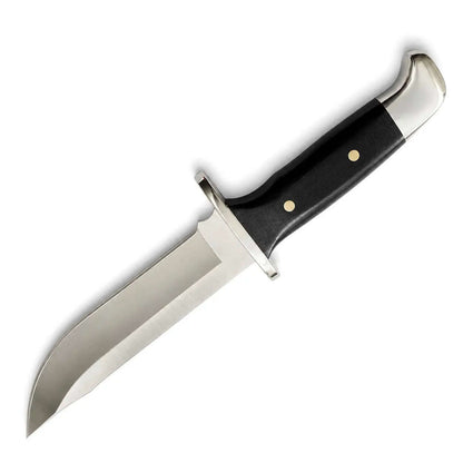 124 Frontiersman Knife – Fixed Blade Hunting Knife with Leather Sheath - Unique Blades Runner