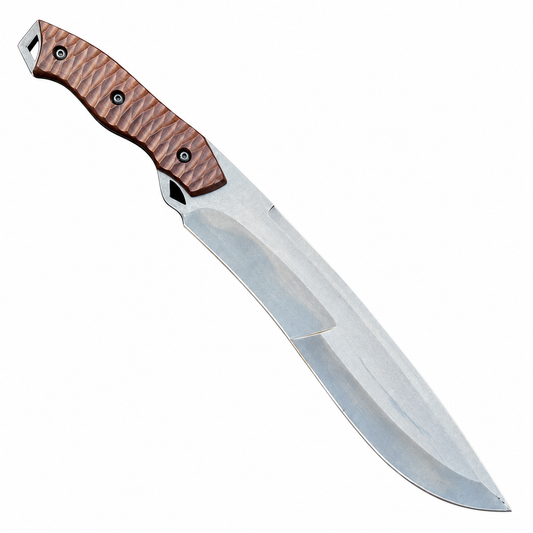 Handmade Tracker Knife – Carbon Steel Blade with Micarta Grip Unique Blades Runner