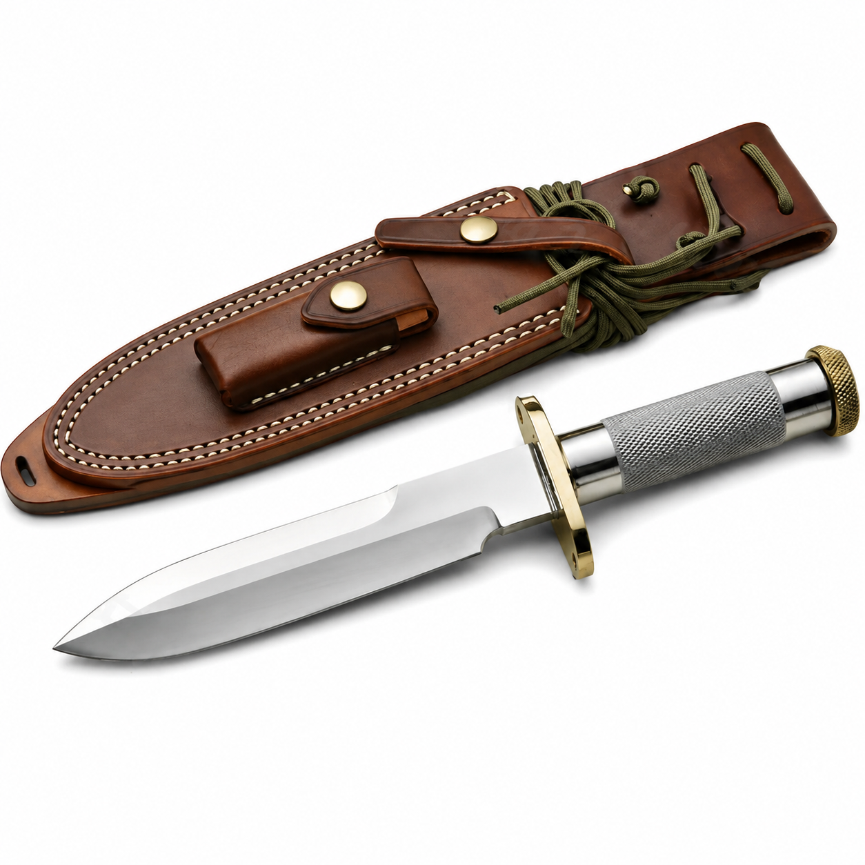 Randall Model 18 Knife – Handmade Survival Fixed Blade with Sawback Spine Unique Blades Runner