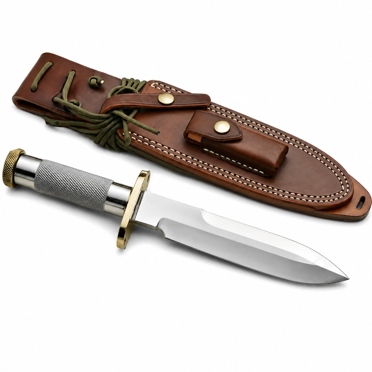 Randall Model 18 Knife – Handmade Survival Fixed Blade with Sawback Spine Unique Blades Runner