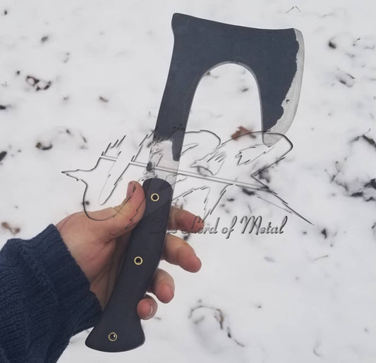 Viking Throwing Axe – Full Tang High Carbon Steel Tactical Hatchet with Sheath