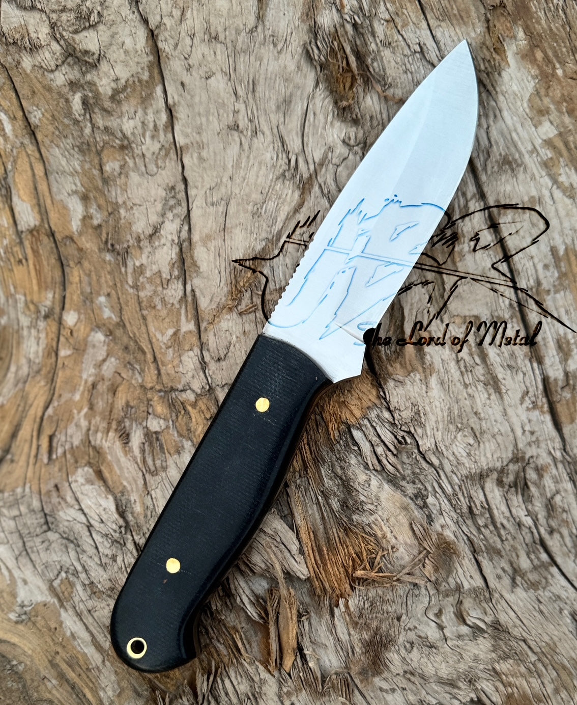 Custom Handmade Hunting Knife – Full Tang High Carbon Steel Blade with G10 Handle Unique Blades Runner