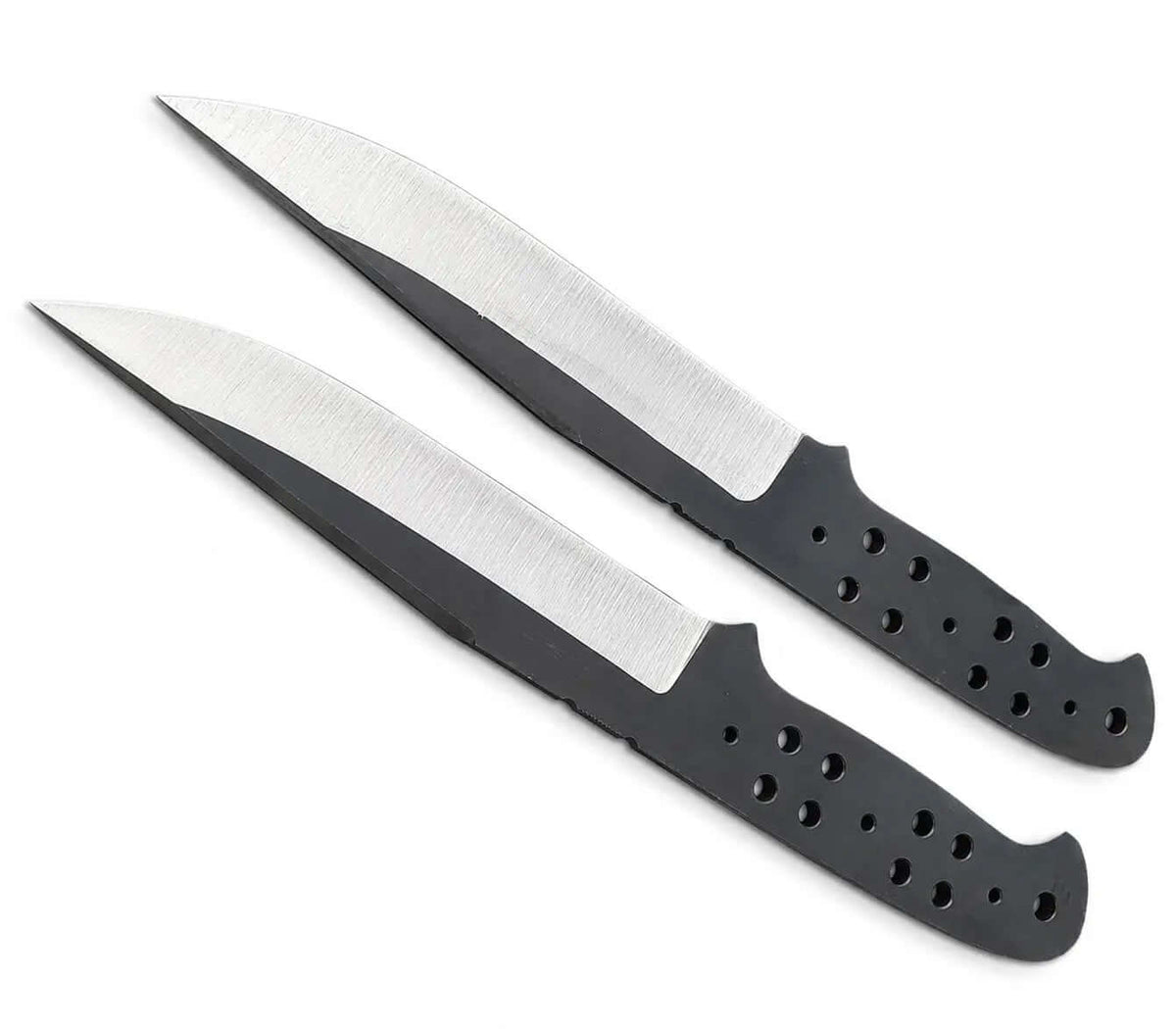 2-Piece 1095 Drop Point Knife Blanks - Unique Blades Runner