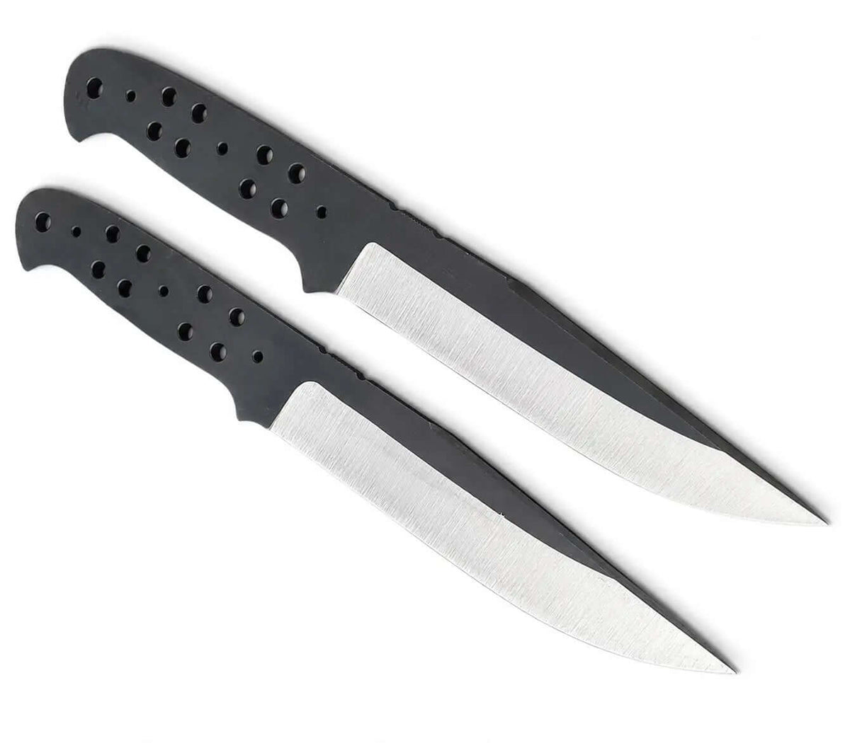 2-Piece 1095 Drop Point Knife Blanks - Unique Blades Runner