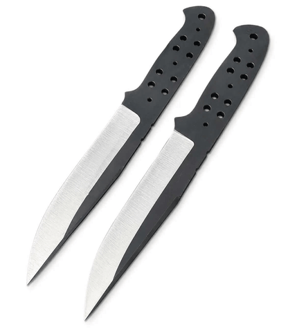 2-Piece 1095 Drop Point Knife Blanks - Unique Blades Runner