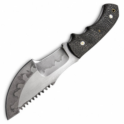 Hamon Finish Tracker Knife | Micarta Handle Collector Edition Unique Blades Runner