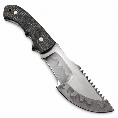 Hamon Finish Tracker Knife | Micarta Handle Collector Edition Unique Blades Runner