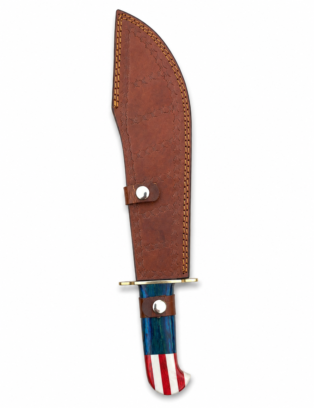 Donald Trump Bowie Knife – Presidential Collectible Fixed Blade with American Flag Handle Unique Blades Runner