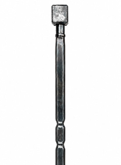 Ivan Poddubny Cane – Hand Forged Iron Walking Stick Unique Blades Runner