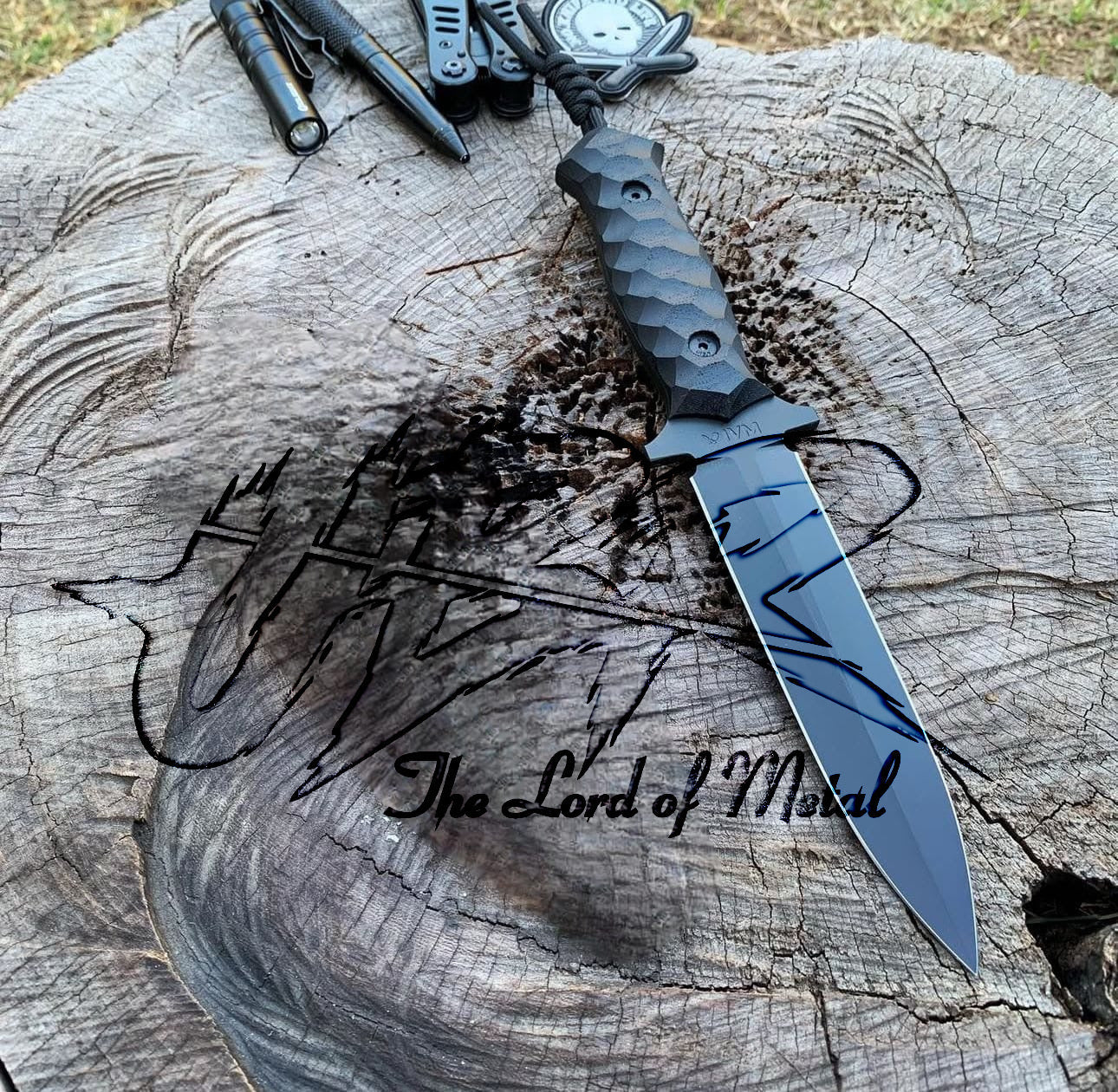 Tactical Dagger Knife Full Tang | G10 Handle | Survival Combat Blade UBR Unique Blades Runner