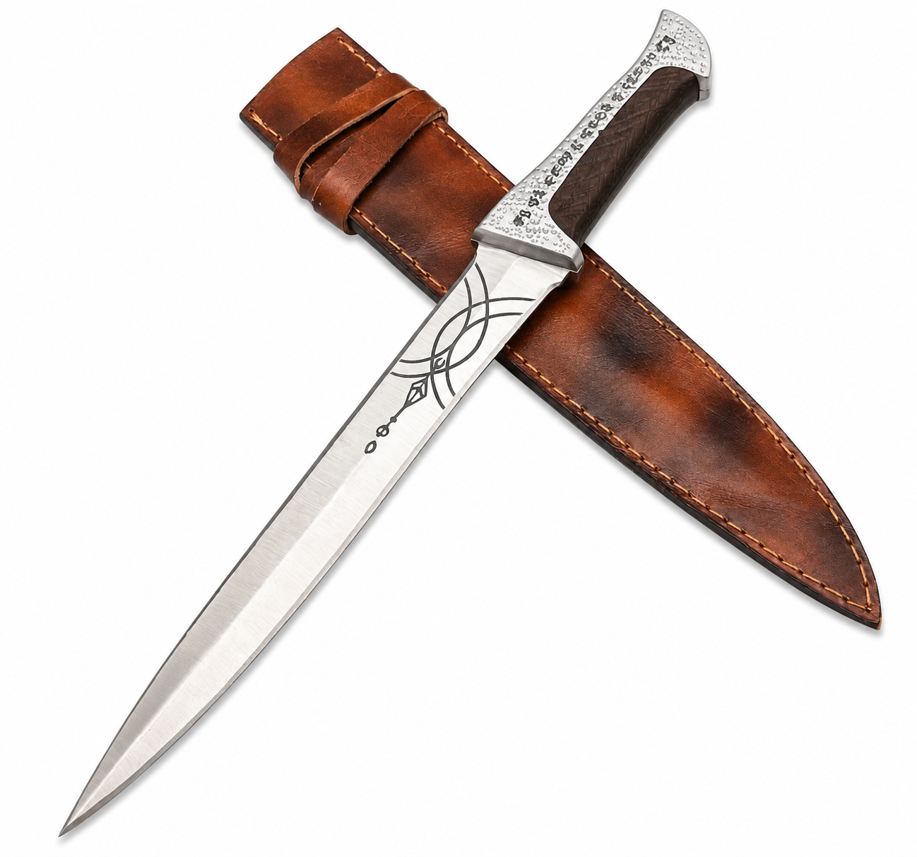 Crysknife Of Paul Atreides – Handmade Dune Inspired Collectible knife with Leather Sheath Unique Blades Runner