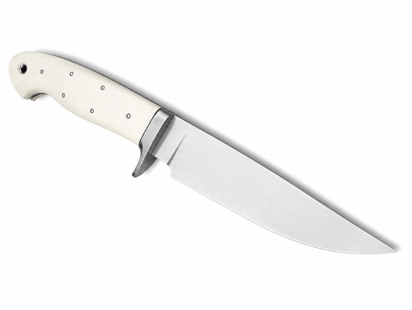 Bone Handle Hunting Knife – Handmade Fixed Blade with Stainless Guard Unique Blades Runner