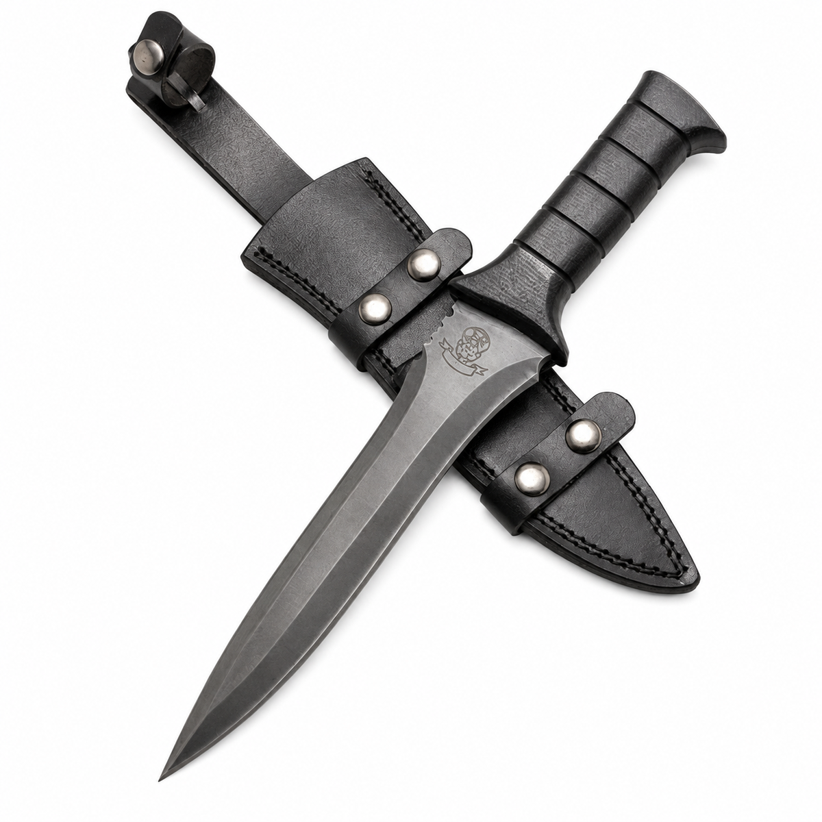 Leon Kennedy Primal Knife - Resident Evil 4 Knife | Acid Washed Blade Unique Blades Runner