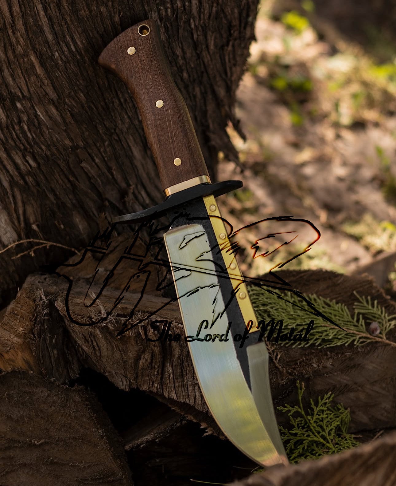 Custom Bowie Knife | High Carbon Steel Blade | Handmade Survival Knife Unique Blades Runner