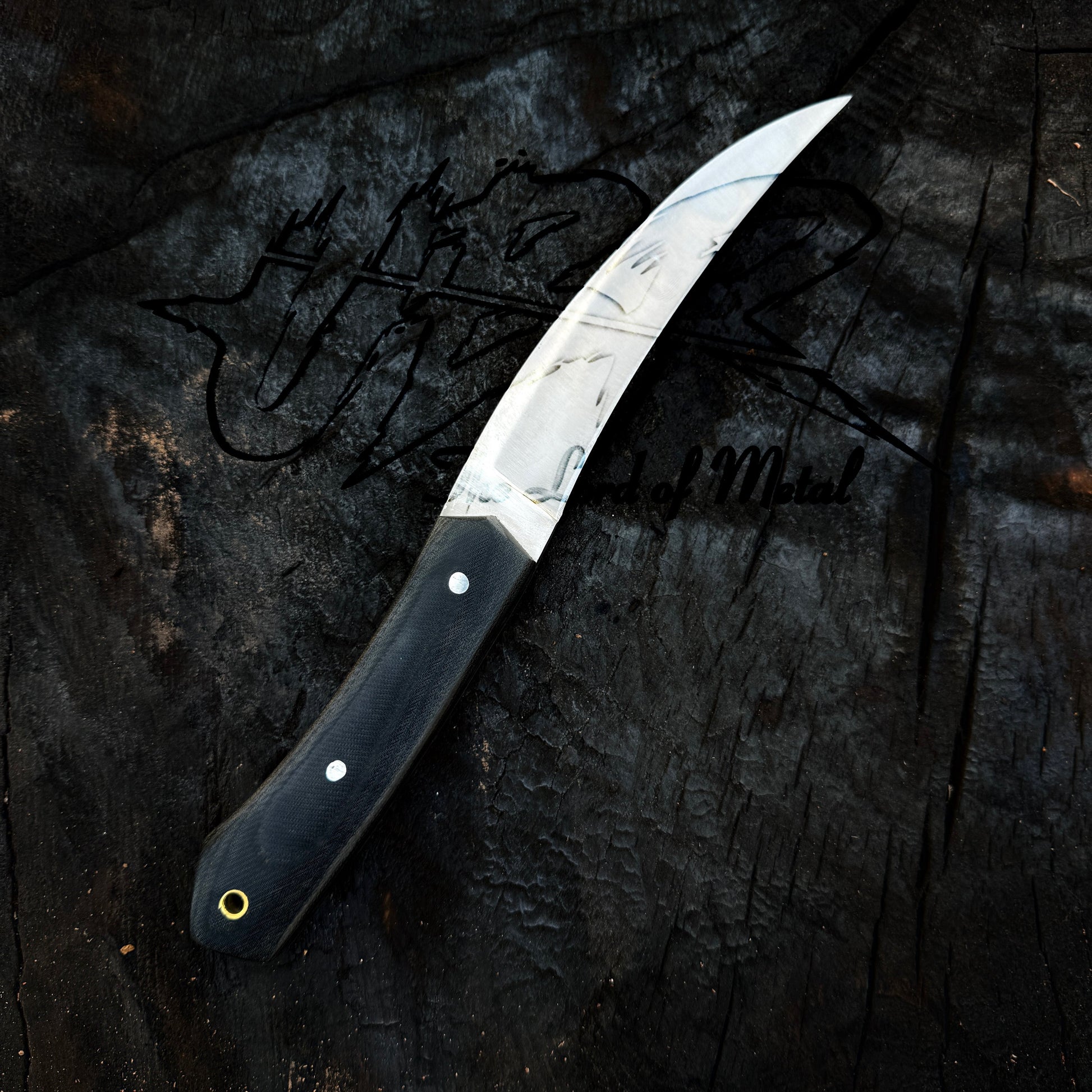 Custom Handmade D2 Tool Steel Pikal Knife for Hunting with Durable Micarta Handle Unique Blades Runner