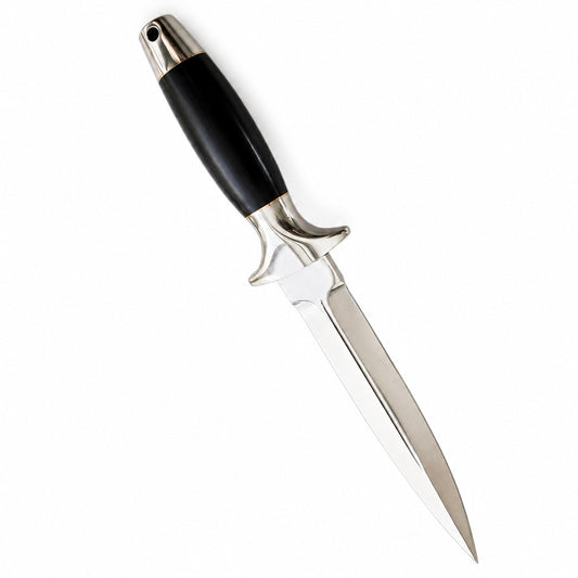 Kershaw Trooper Knife – Handmade Fixed Blade with Leather Sheath Unique Blades Runner