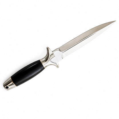 Kershaw Trooper Knife – Handmade Fixed Blade with Leather Sheath Unique Blades Runner