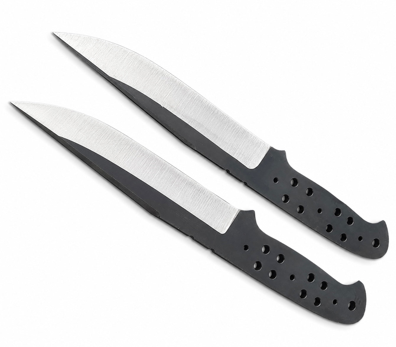 2-Piece 1095 Drop Point Knife Blanks Unique Blades Runner