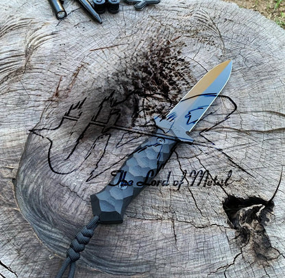 Tactical Dagger Knife Full Tang | G10 Handle | Survival Combat Blade UBR Unique Blades Runner
