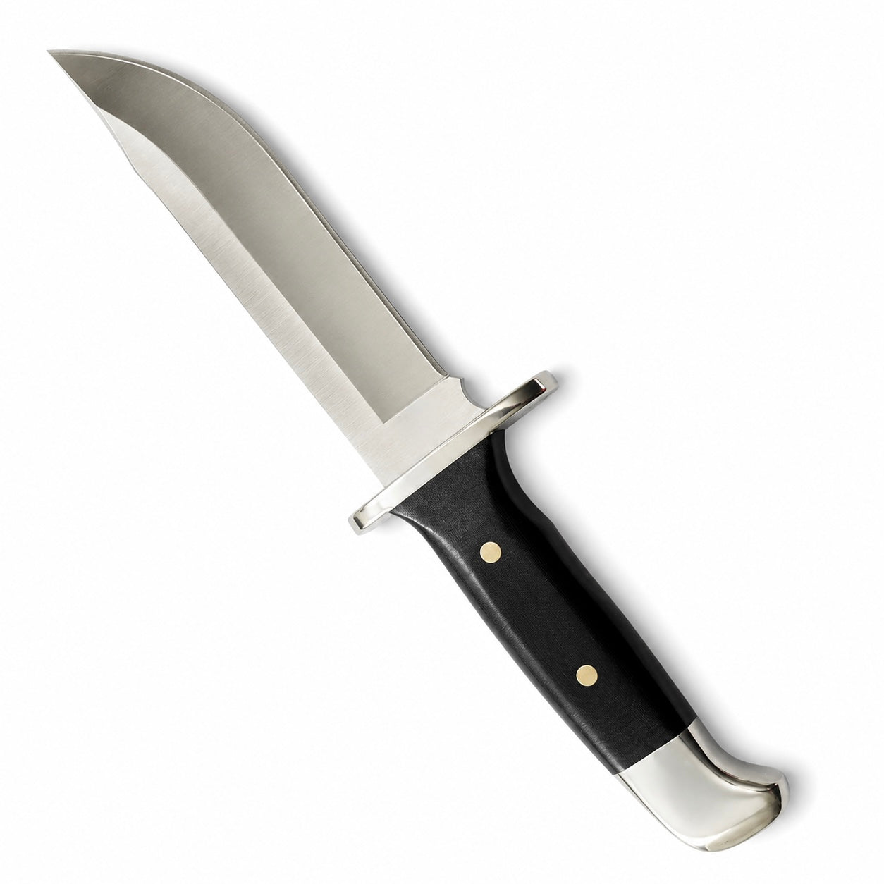 124 Frontiersman Knife – Fixed Blade Hunting Knife with Leather Sheath Unique Blades Runner