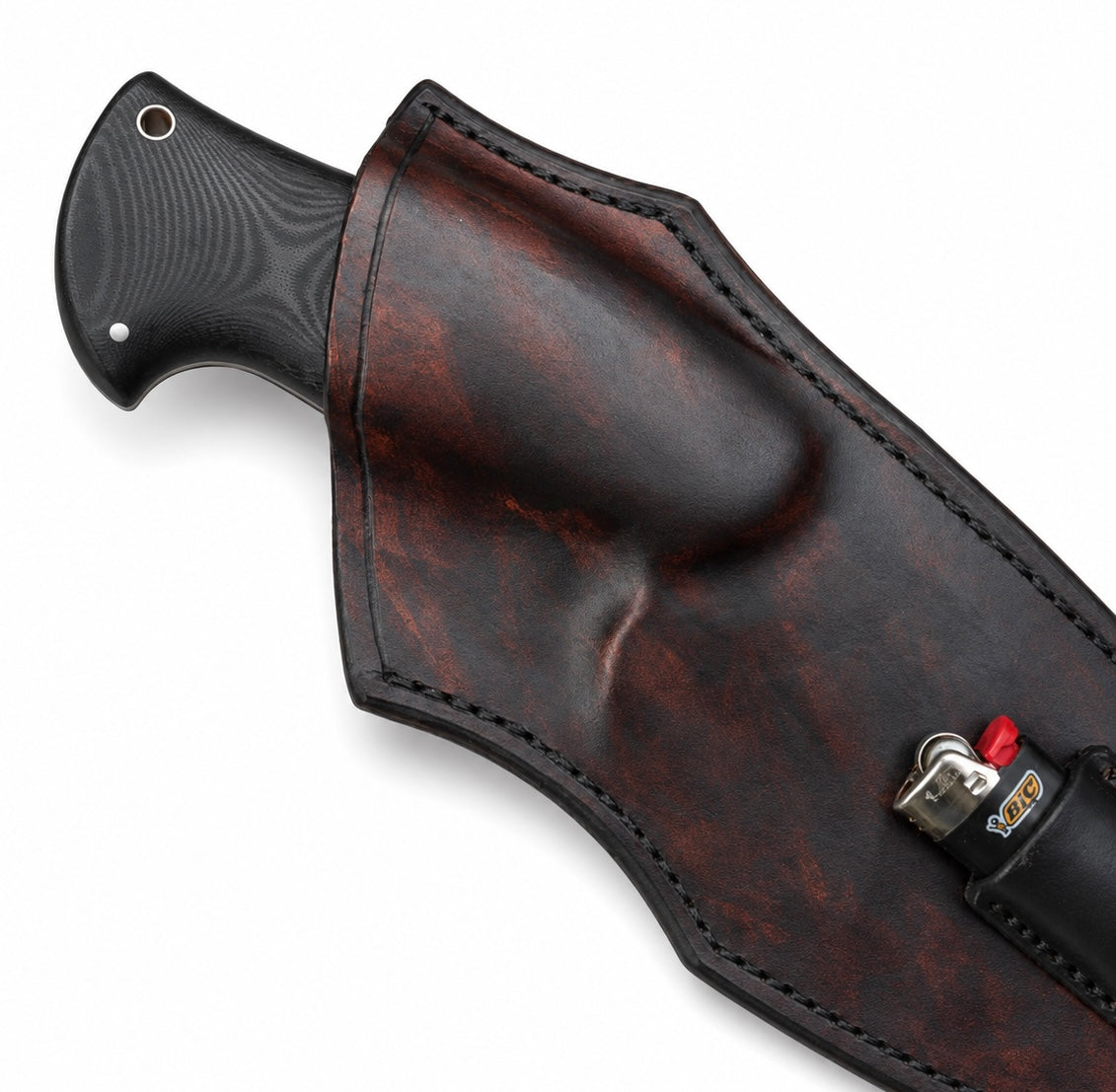 Hand-Forged Survival Knife – High Carbon Steel with Black Micarta Handle Unique Blades Runner
