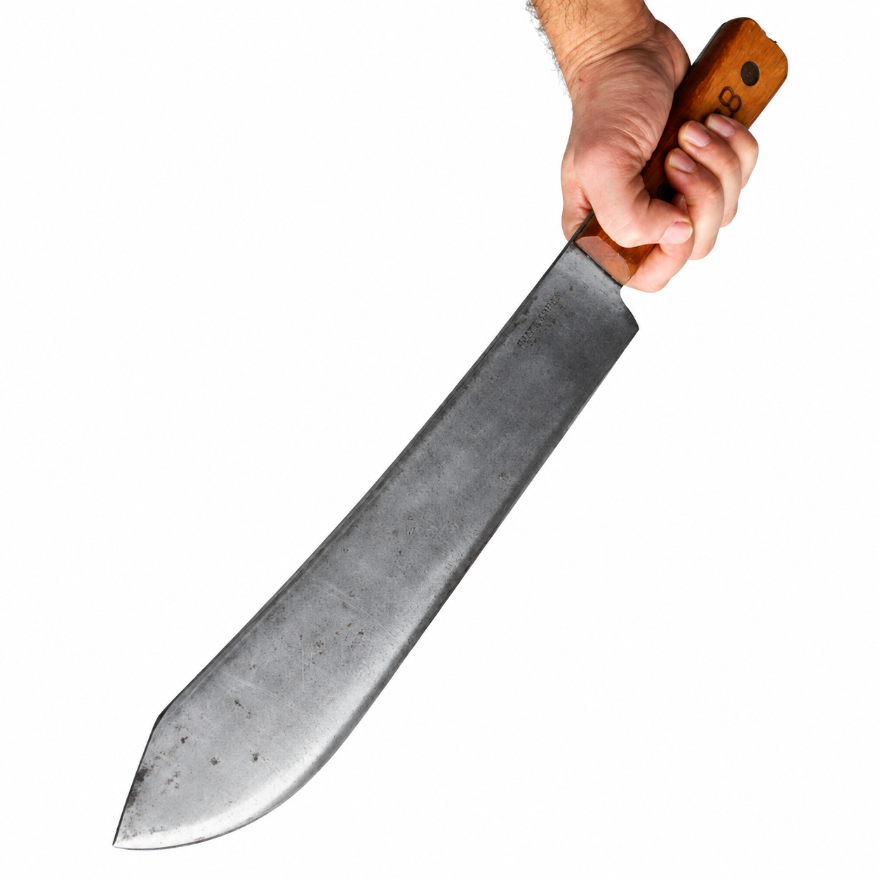 18" Midcentury Foster Bros Lamb Splitter Cleaver Unique Blades Runner