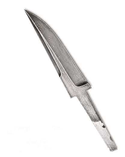 50-Piece Damascus Bowie Knife Blanks - Unique Blades Runner