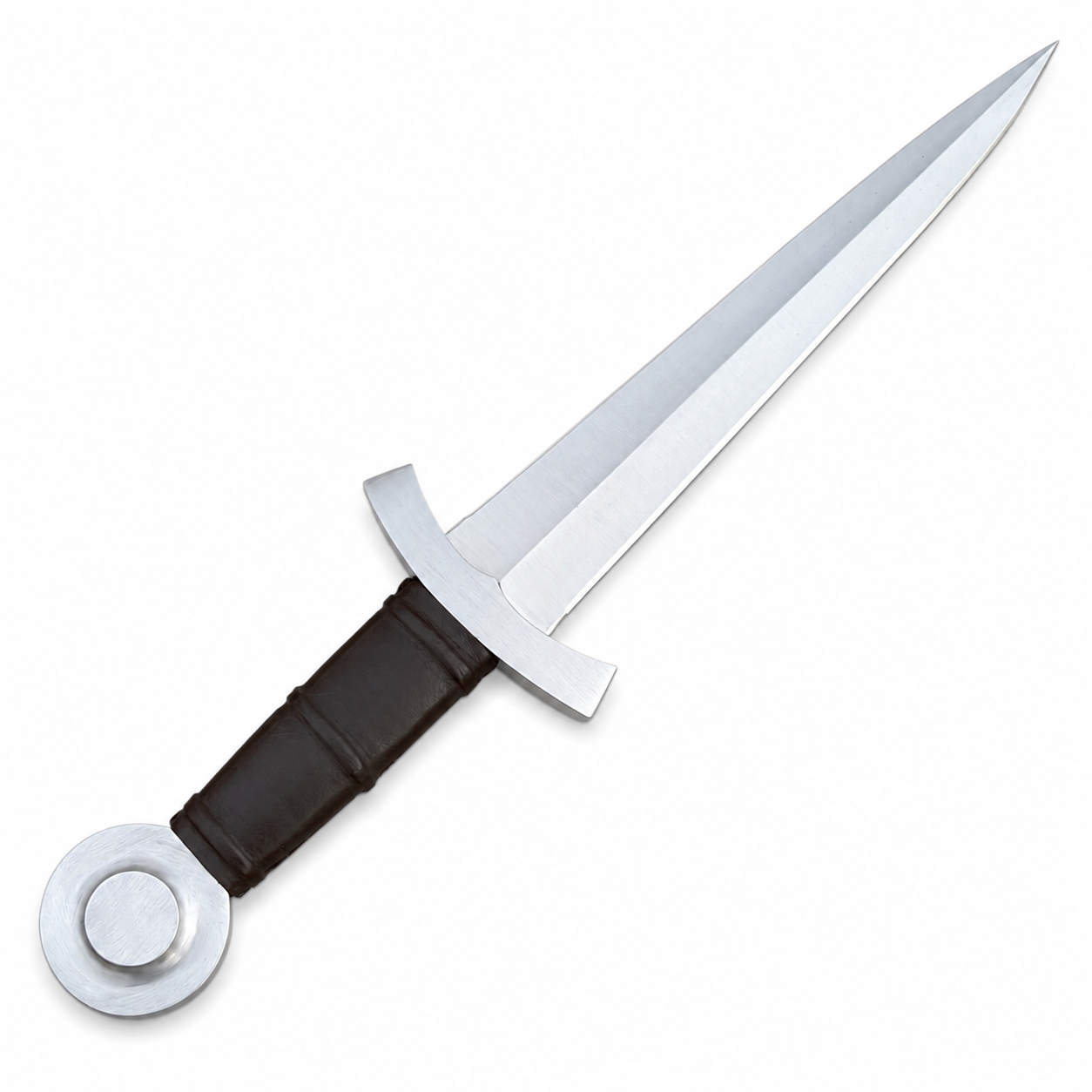 Medieval Knight Knife- Handmade Double Edge Historical Replica Unique Blades Runner
