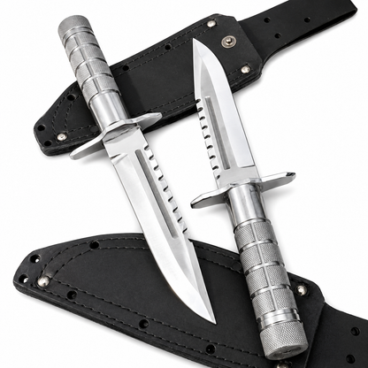 Commando Bowie Knives – D2 Tool Steel Blade With Leather Sheaths Unique Blades Runner