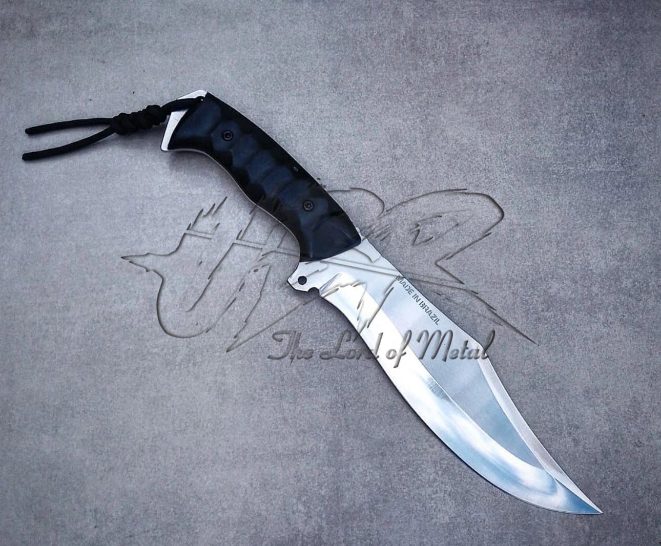 Custom Mirror Polish Bowie Knife – Handmade Stainless Steel with Sheath Unique Blades Runner