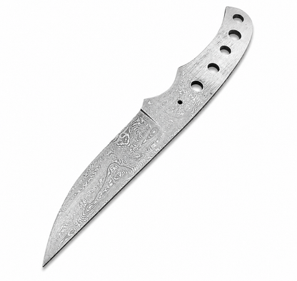 50-Piece Damascus Hunting Knife Blanks Unique Blades Runner