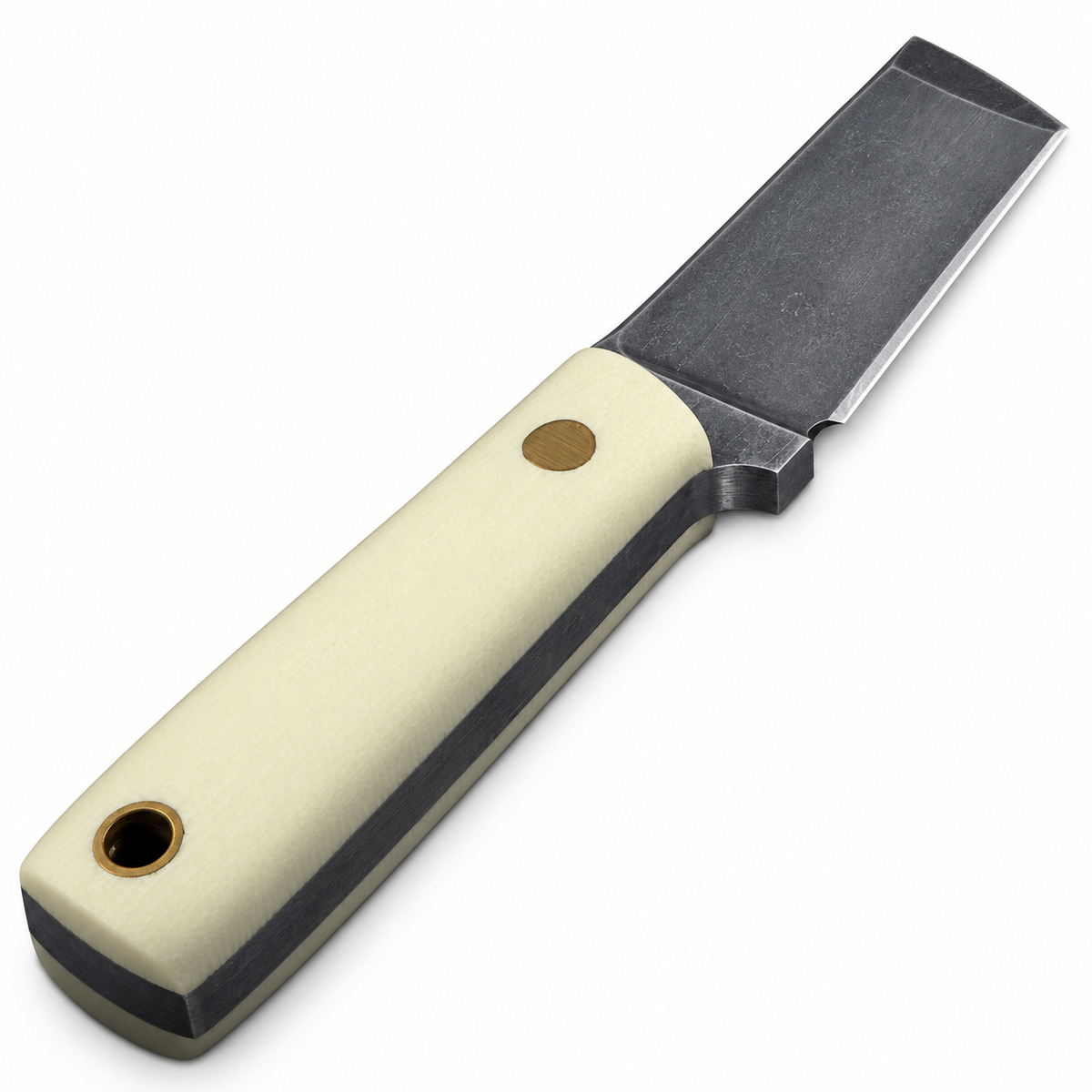 Tanto Edc Knife – Carbon Steel Blade, Camel Bone Handle Unique Blades Runner