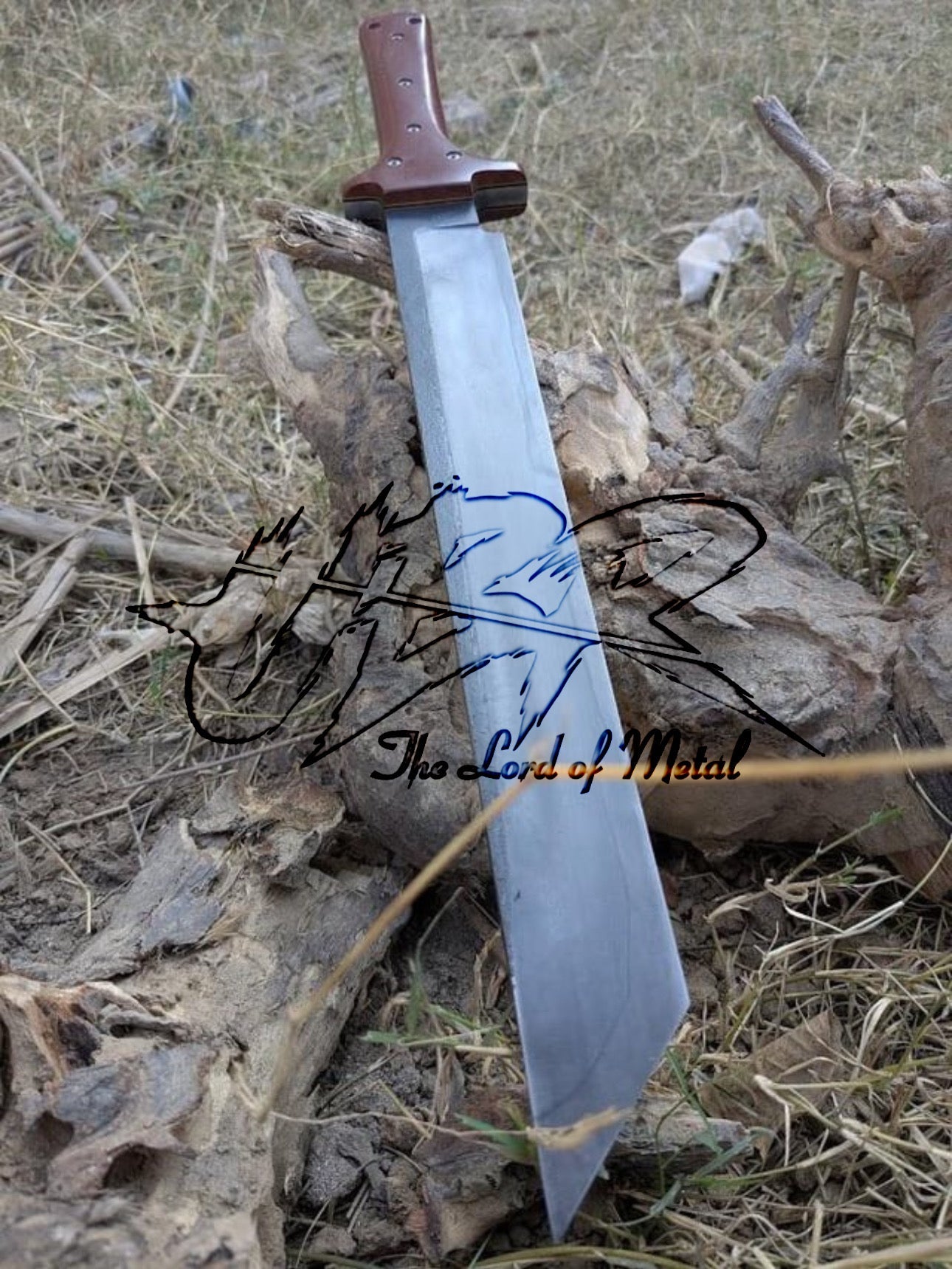 Custom Handmade High Carbon Steel Machete with Micarta Handle Unique Blades Runner