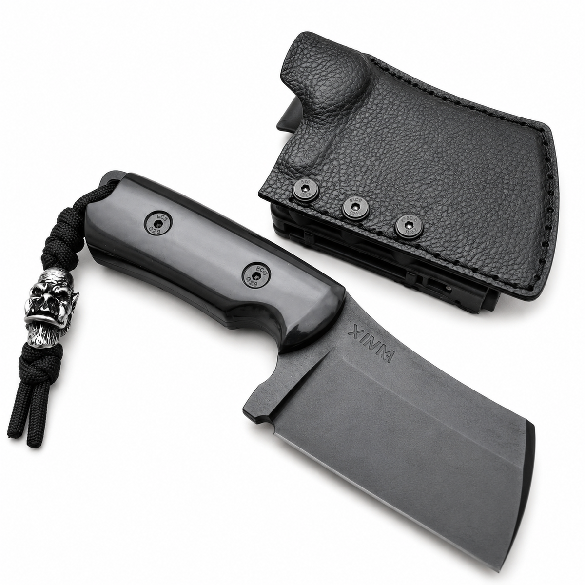 Compact Edc Knife Full Tang | Tactical Mini Blade with Sheath Unique Blades Runner