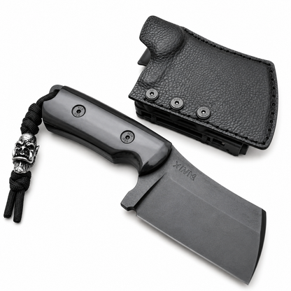 Compact Edc Knife Full Tang | Tactical Mini Blade with Sheath Unique Blades Runner