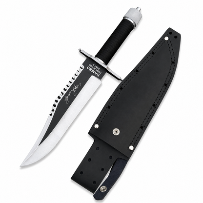 Rambo First Blood Part 2 Knife – Handmade Survival Fixed Blade Unique Blades Runner