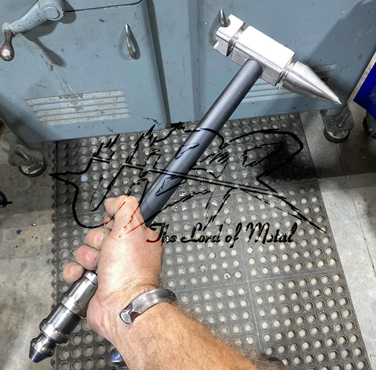 Custom Handmade Stainless Steel Hammer | Micarta Handle | Durable & Unique Unique Blades Runner