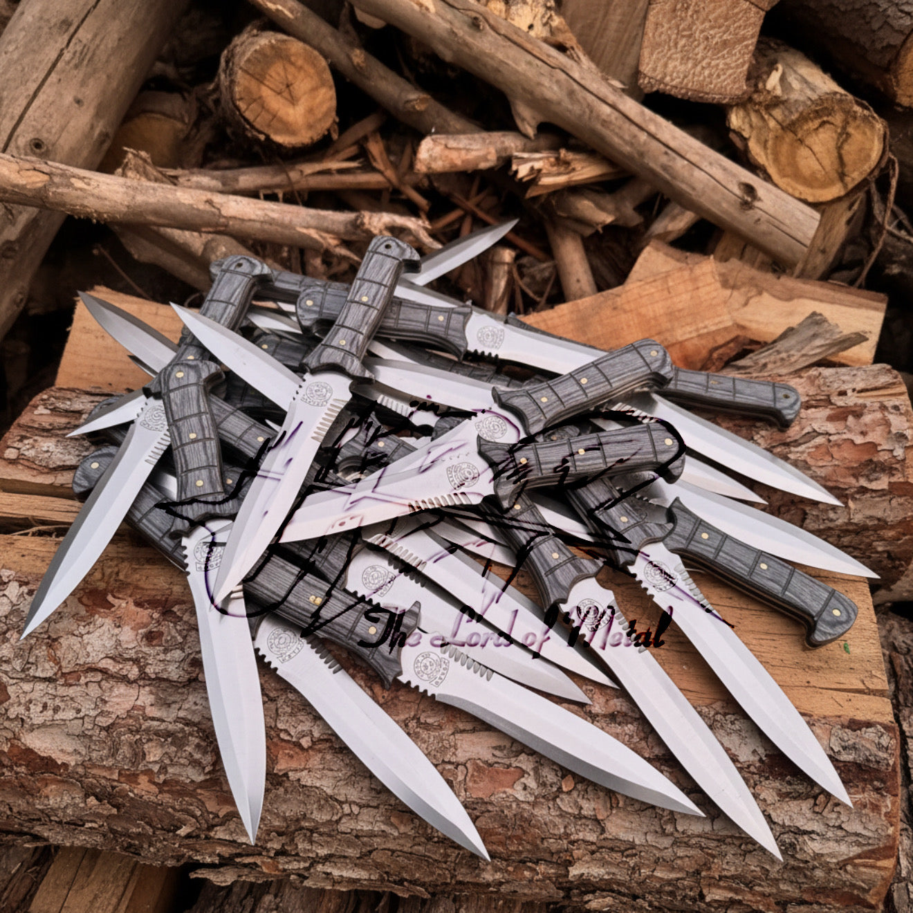 Lot of 20 Resident Evil 4 Knives | Jack Krauser Knives | Handmade Replica Set Unique Blades Runner