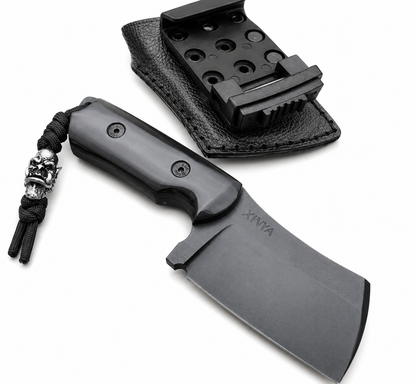 Compact Edc Knife Full Tang | Tactical Mini Blade with Sheath Unique Blades Runner