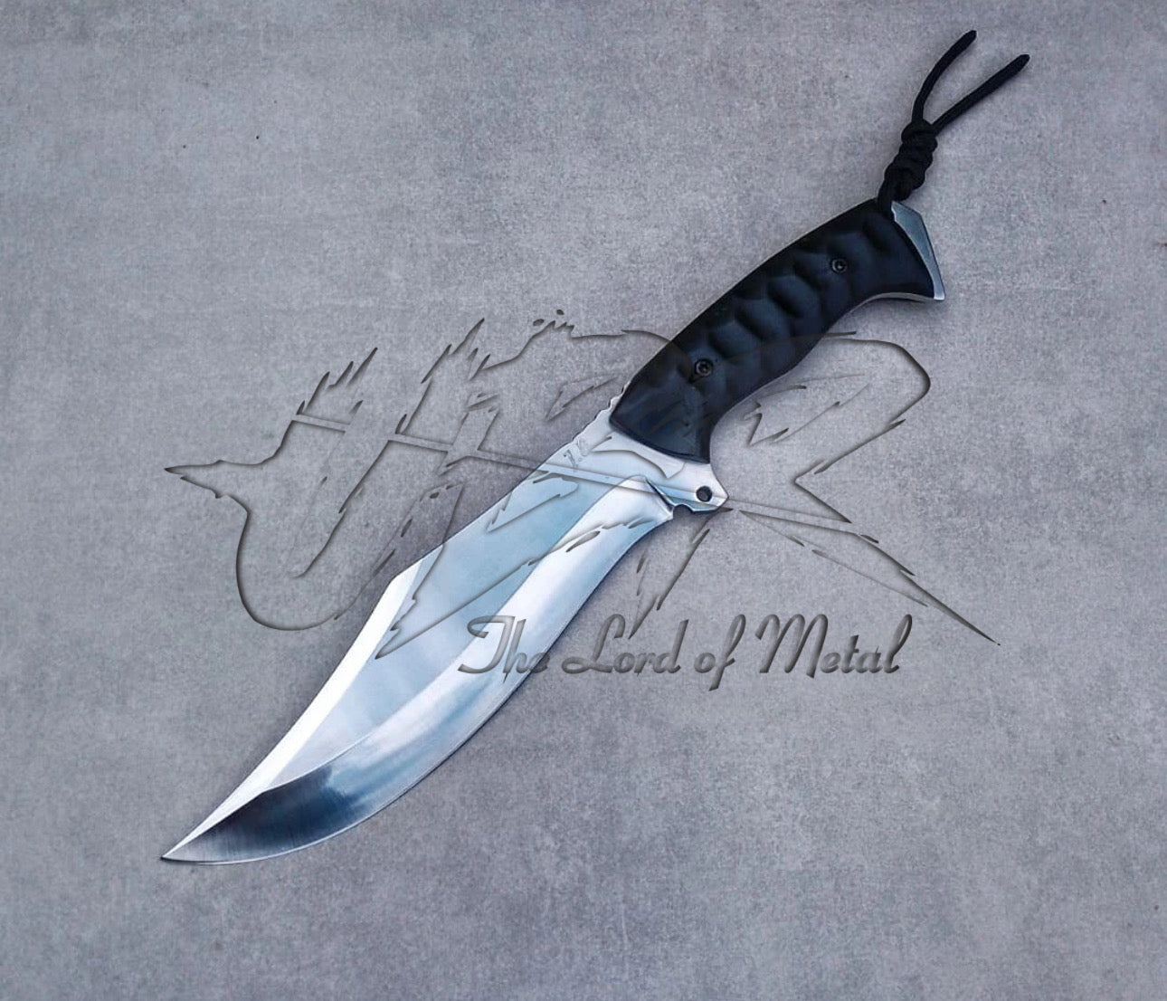 Custom Mirror Polish Bowie Knife – Handmade Stainless Steel with Sheath Unique Blades Runner