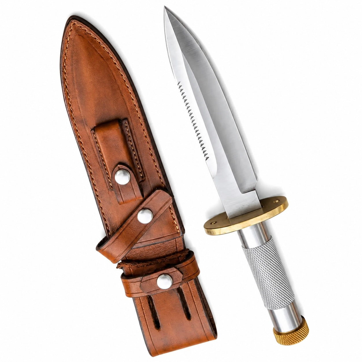 Randall Model 18 Survival Knife - Sawback Fixed Blade Knife Unique Blades Runner