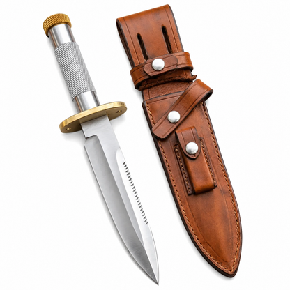 Randall Model 18 Survival Knife - Sawback Fixed Blade Knife Unique Blades Runner