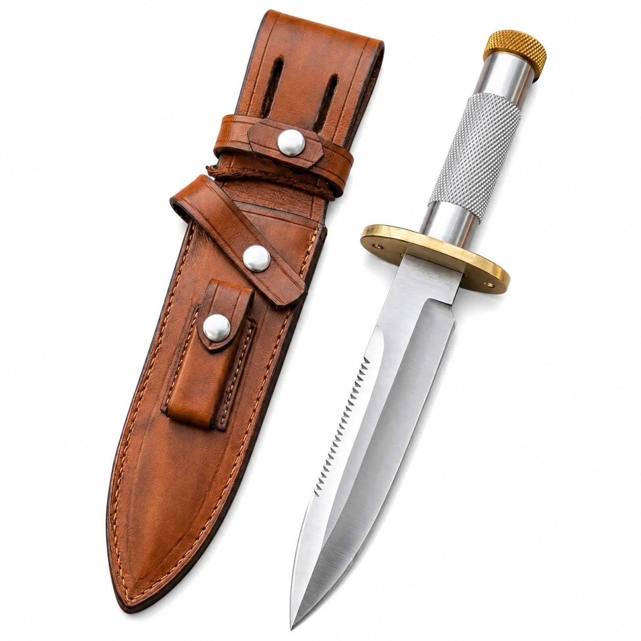 Randall Model 18 Survival Knife - Sawback Fixed Blade Knife Unique Blades Runner