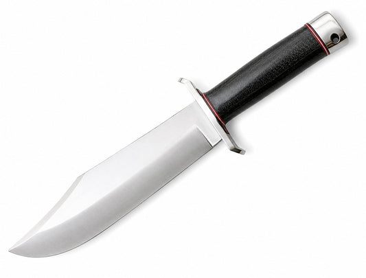 Bark River V-44 Bowie – Handmade Fixed Blade Hunting Knife Unique Blades Runner