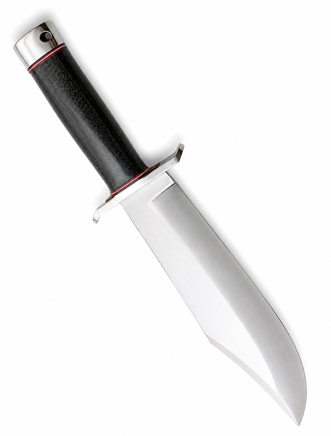 Bark River V-44 Bowie – Handmade Fixed Blade Hunting Knife Unique Blades Runner